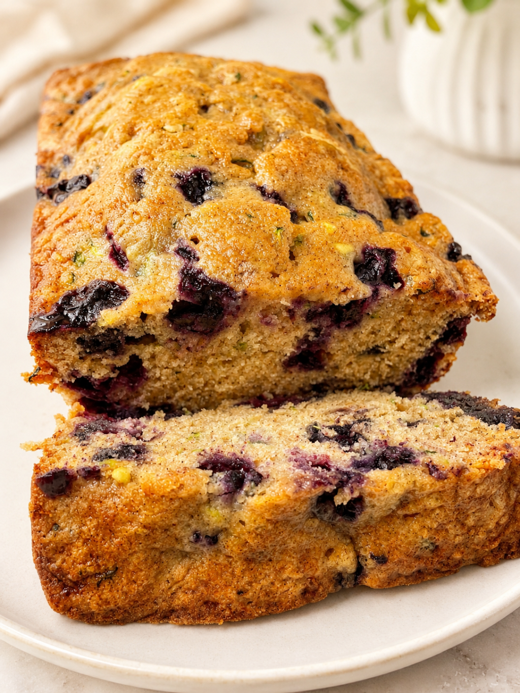 Blueberry Zucchini Bread